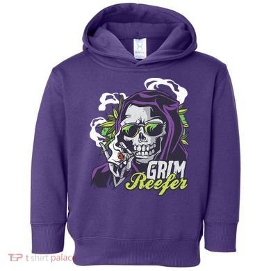 Grim Reefer Toddler Hoodie