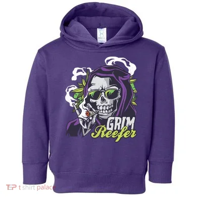 Grim Reefer Toddler Hoodie