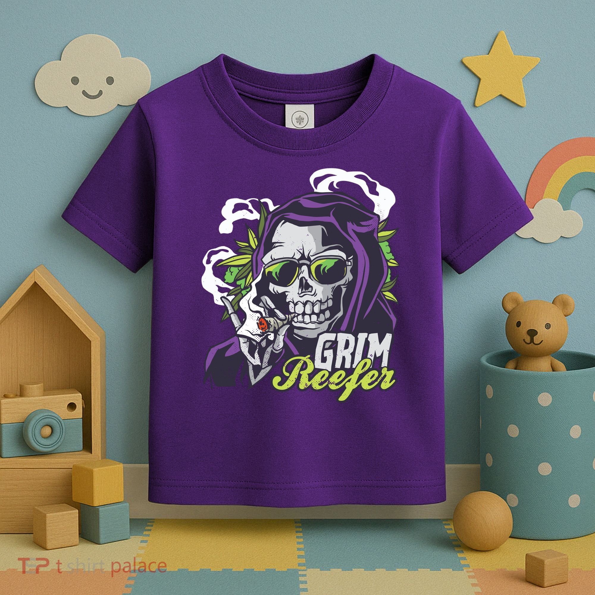 Grim Reefer Toddler T-Shirt