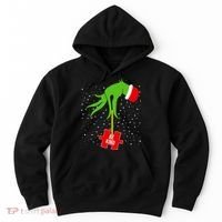 Autism Puzzle Piece Naughty Santa Hoodie thumb 0