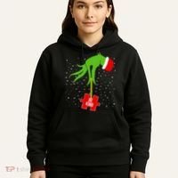 Autism Puzzle Piece Naughty Santa Hoodie thumb 5