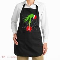 Autism Puzzle Piece Naughty Santa Apron thumb 2