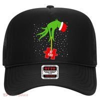 Autism Puzzle Piece Naughty Santa Hat thumb 0