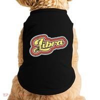 Groovy Retro Libra Zodiac Scales September October Birthday Doggie Tank thumb 0