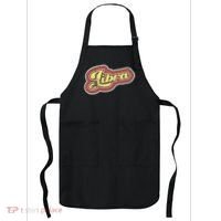 Groovy Retro Libra Zodiac Scales September October Birthday Apron thumb 0