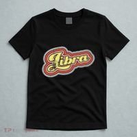 Groovy Retro Libra Zodiac Scales September October Birthday T-Shirt thumb 5