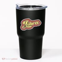 Groovy Retro Libra Zodiac Scales September October Birthday Tumbler thumb 0