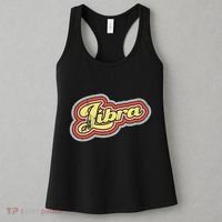Groovy Retro Libra Zodiac Scales September October Birthday Women's Tank Top thumb 3