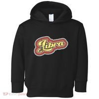 Groovy Retro Libra Zodiac Scales September October Birthday Toddler Hoodie thumb 0