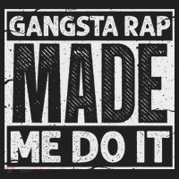 Gangsta Rap Made Me Do It For An Old School Hip Hop Fan Golf Towel thumb 3