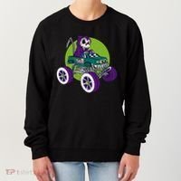 Grim Reaper Monster Truck Women's Sweatshirt thumb 0