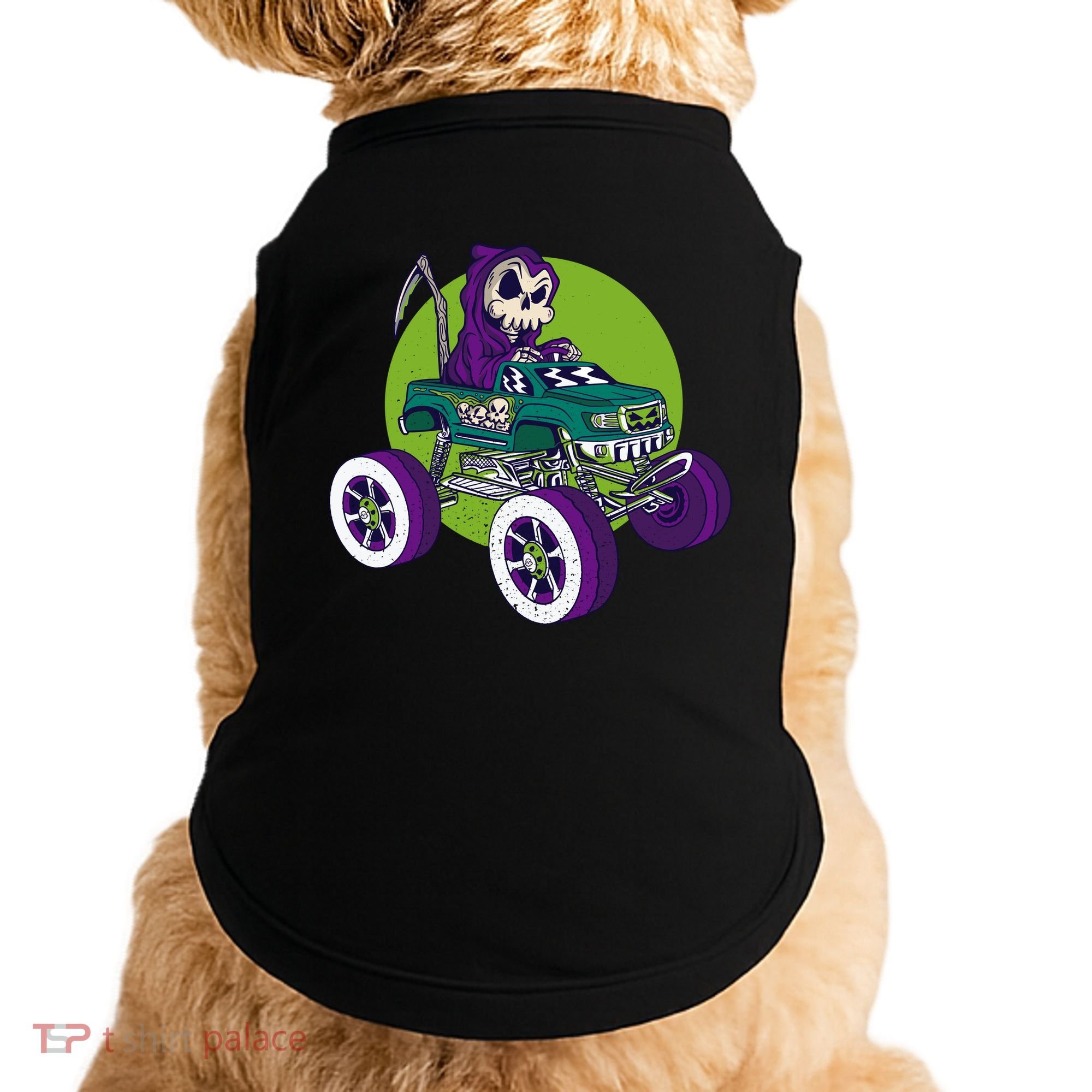 Grim Reaper Monster Truck Doggie Tank
