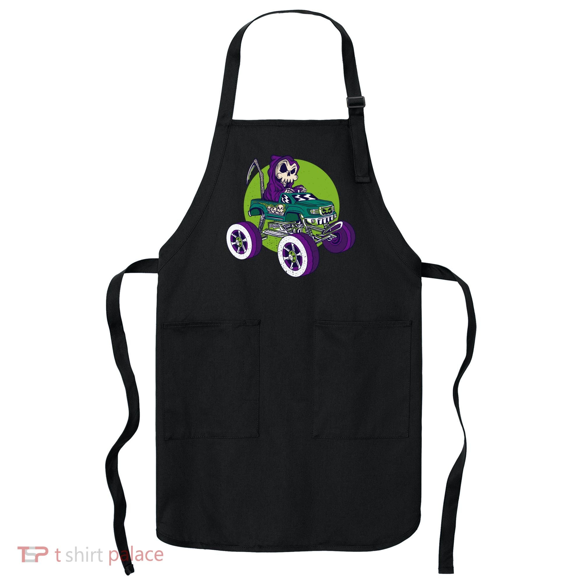 Grim Reaper Monster Truck Apron