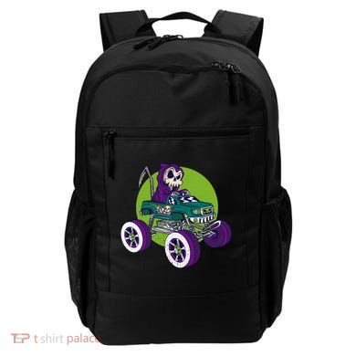 Grim Reaper Monster Truck Backpack