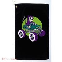 Grim Reaper Monster Truck Golf Towel thumb 0