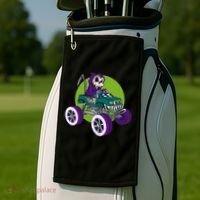 Grim Reaper Monster Truck Golf Towel thumb 2