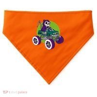 Grim Reaper Monster Truck USA-Made Doggie Bandana thumb 0