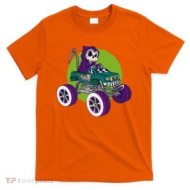 Grim Reaper Monster Truck T-Shirt