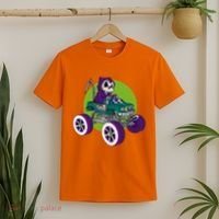 Grim Reaper Monster Truck T-Shirt thumb 2