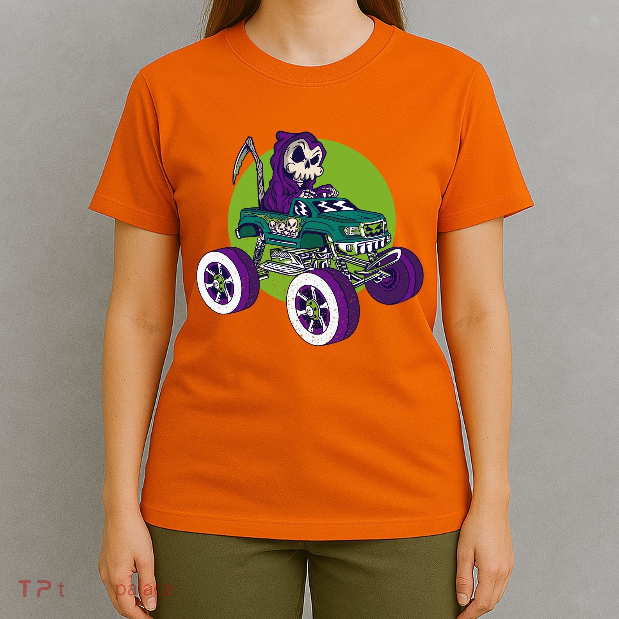 Grim Reaper Monster Truck T-Shirt
