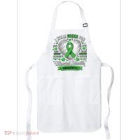 Green Ribbon Mental Health Awareness Month Support Apron thumb 0