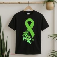 Green Ribbon Mental Health Awareness Matters T-Shirt thumb 2