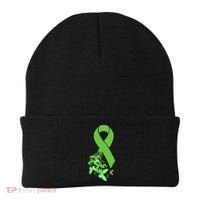 Green Ribbon Mental Health Awareness Matters Beanie thumb 0