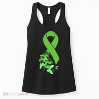 Green Ribbon Mental Health Awareness Matters Women's Tank Top thumb 0