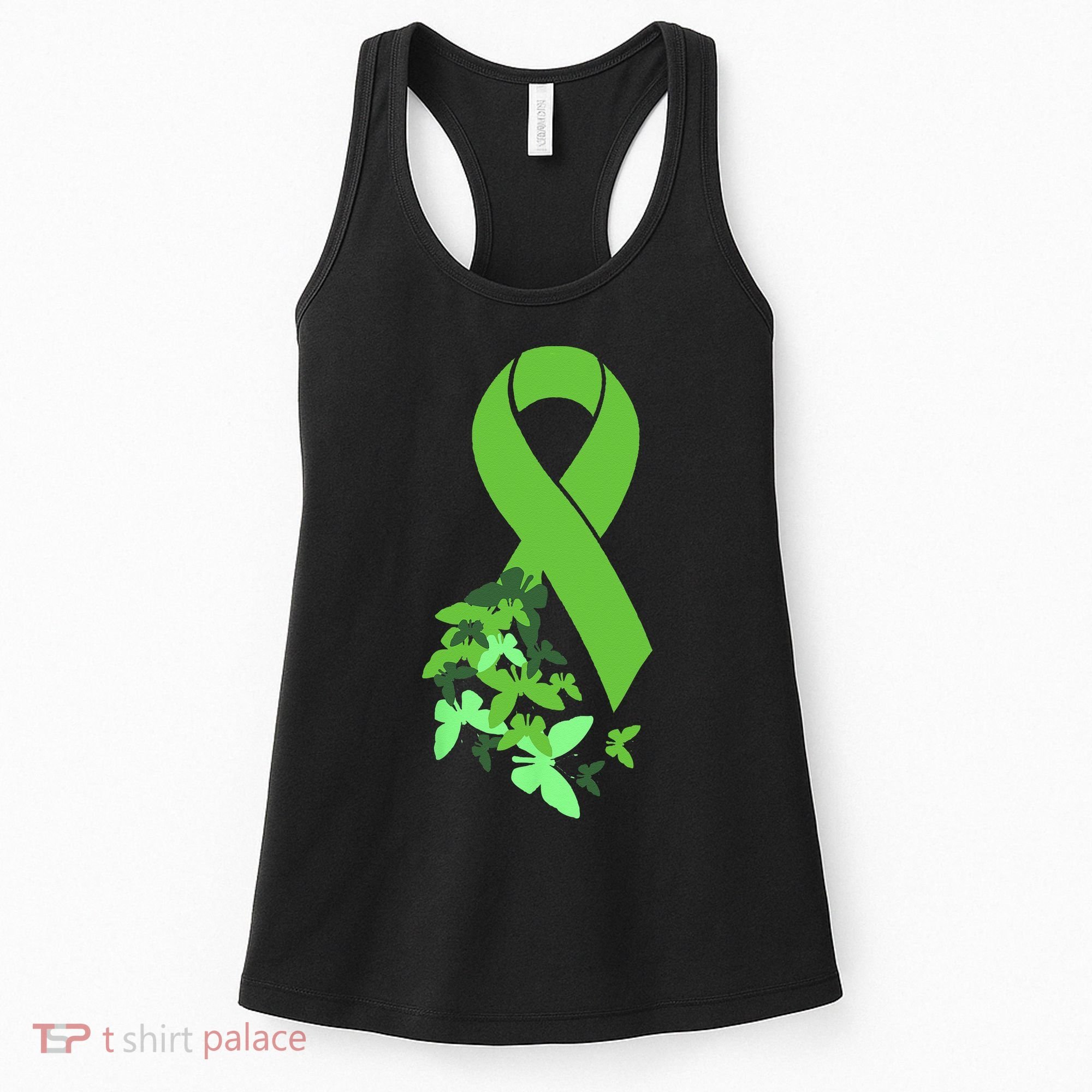 Green Ribbon Mental Health Awareness Matters Women's Tank Top