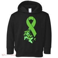Green Ribbon Mental Health Awareness Matters Toddler Hoodie thumb 0