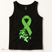 Green Ribbon Mental Health Awareness Matters Tank Top thumb 2