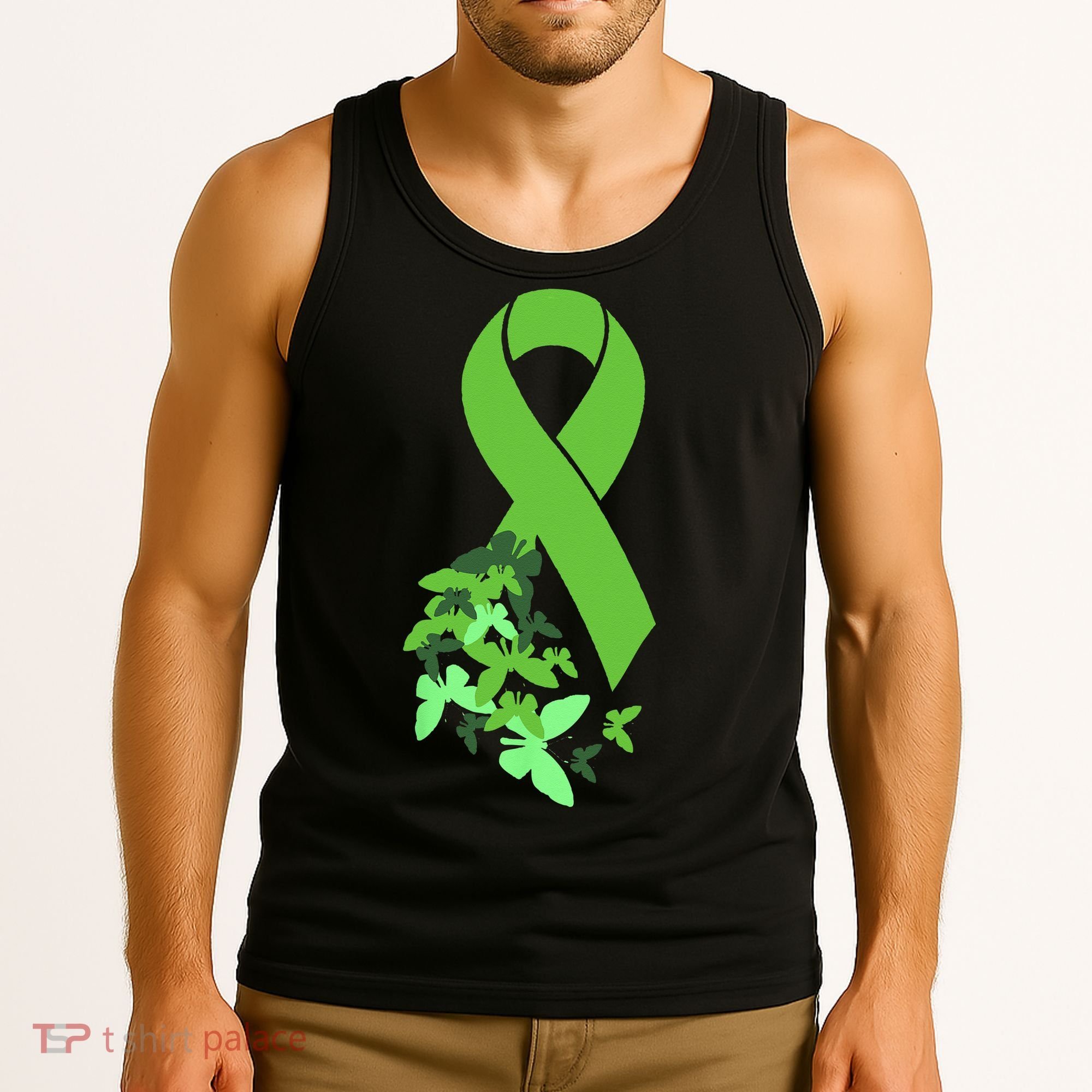 Green Ribbon Mental Health Awareness Matters Tank Top