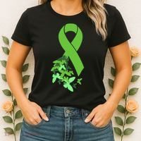 Green Ribbon Mental Health Awareness Matters Women's T-Shirt thumb 2