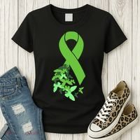 Green Ribbon Mental Health Awareness Matters Women's T-Shirt thumb 3