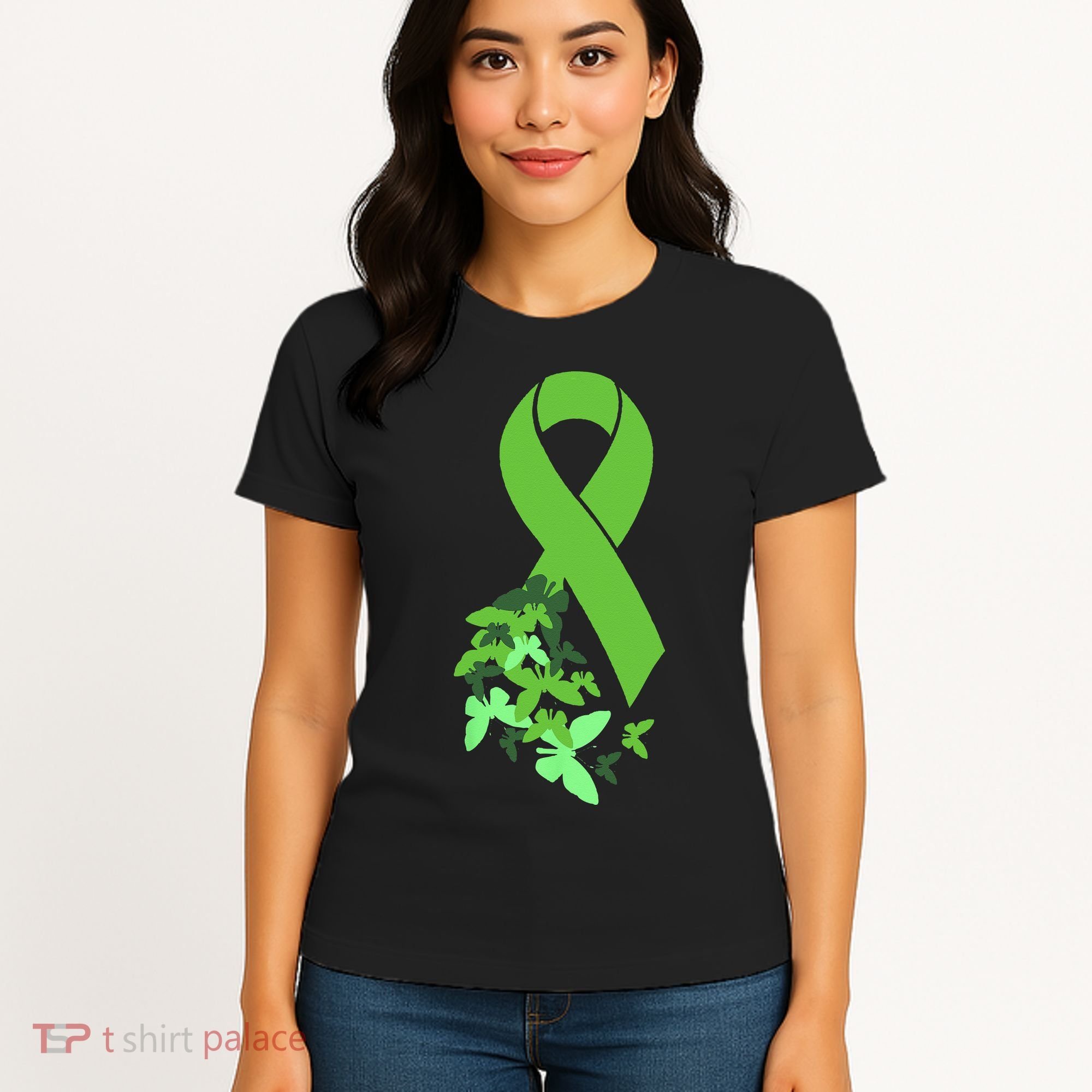 Green Ribbon Mental Health Awareness Matters Women's T-Shirt