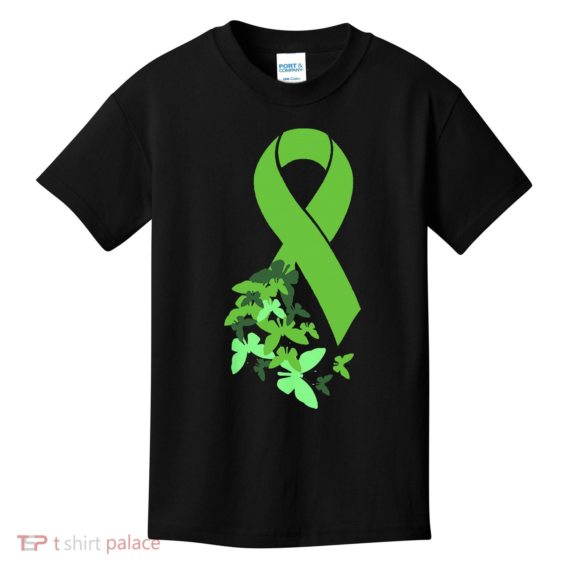 Green Ribbon Mental Health Awareness Matters Kids T-Shirt