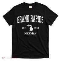 Grand Rapids Michigan Mi Vintage Sports T-Shirt thumb 0