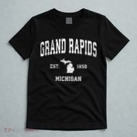 Grand Rapids Michigan Mi Vintage Sports T-Shirt thumb 5