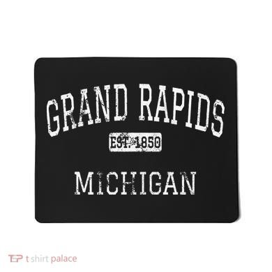 Grand Rapids Michigan Mi Vintage Mousepad