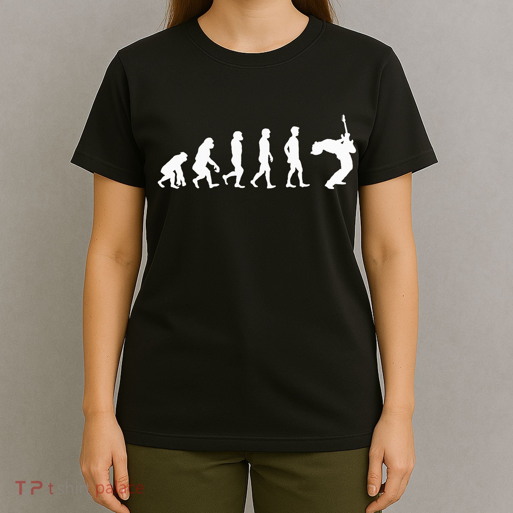 Guitar Rock N Roll Bass Vintage Metal Instrument T-Shirt