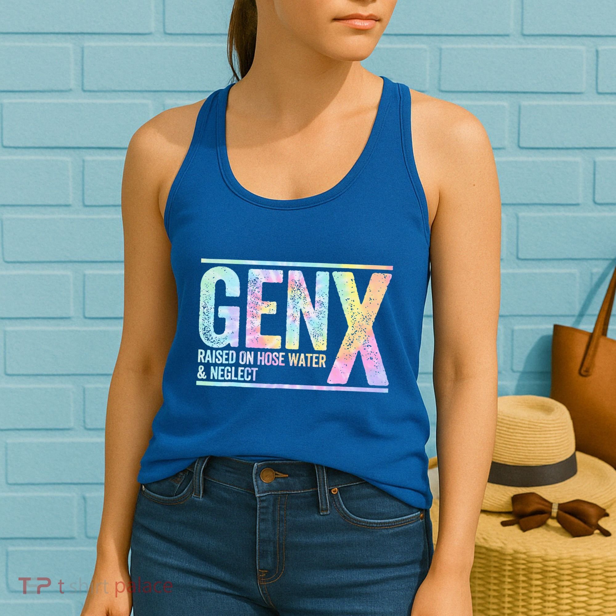 Genx Raised On Hose Water & Neglect Women's Tank Top