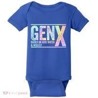 Genx Raised On Hose Water & Neglect Baby Bodysuit thumb 0