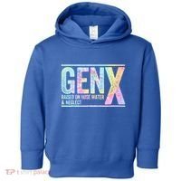 Genx Raised On Hose Water & Neglect Toddler Hoodie thumb 0