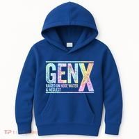 Genx Raised On Hose Water & Neglect Kids Hoodie thumb 0