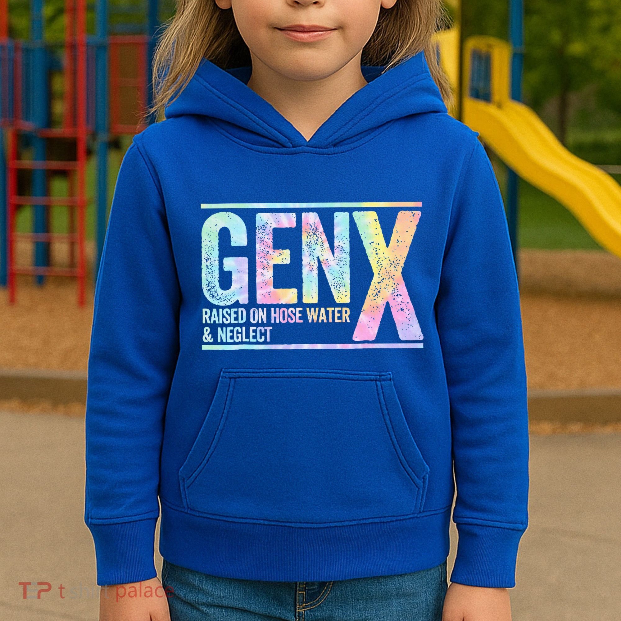 Genx Raised On Hose Water & Neglect Kids Hoodie