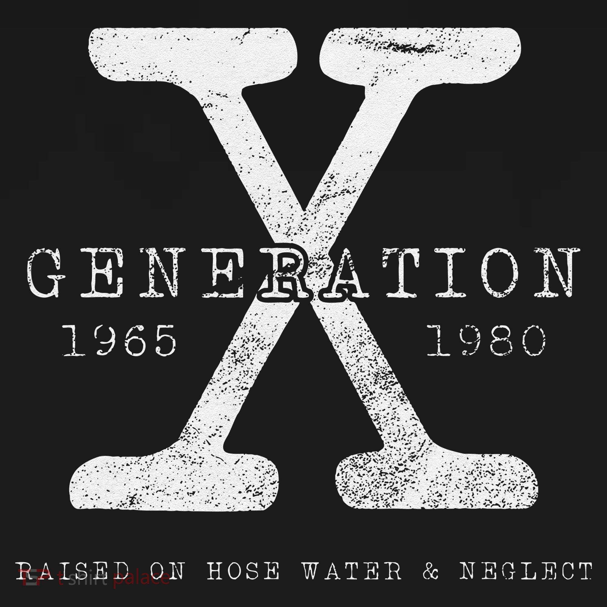 Genx Raised On Hose Water And Neglect Humor Backpack