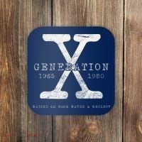 Genx Raised On Hose Water And Neglect Humor Coaster thumb 0