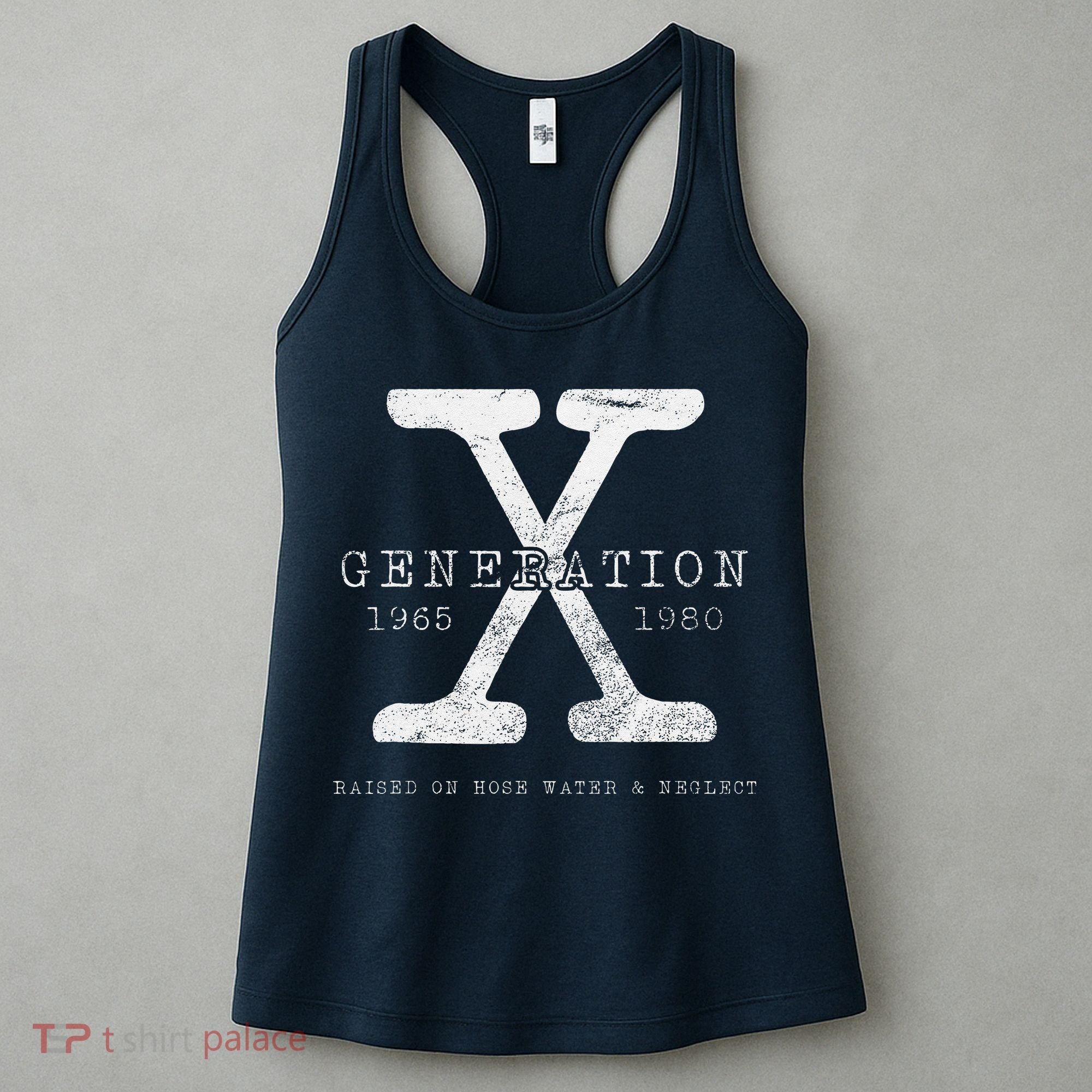 Genx Raised On Hose Water And Neglect Humor Women's Tank Top