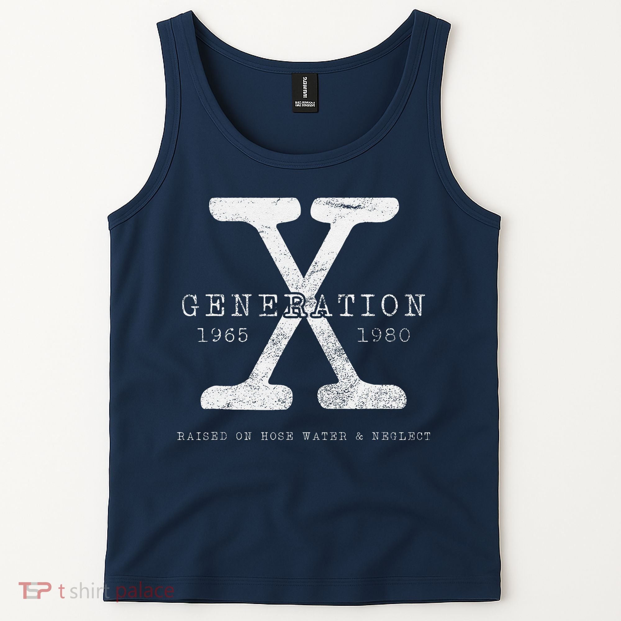 Genx Raised On Hose Water And Neglect Humor Tank Top
