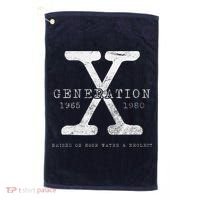 Genx Raised On Hose Water And Neglect Humor Golf Towel thumb 0